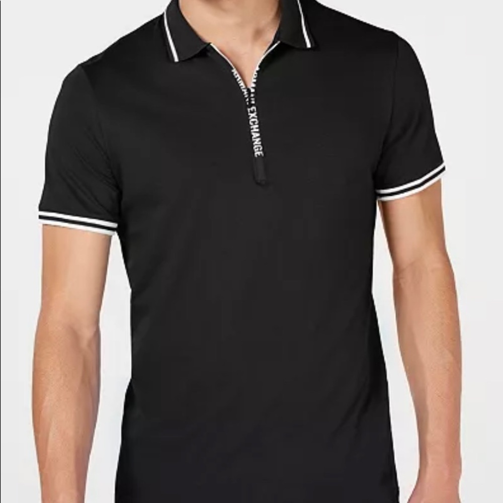 A|X Armani Exchange
Men's Cotton Polo T-shirt